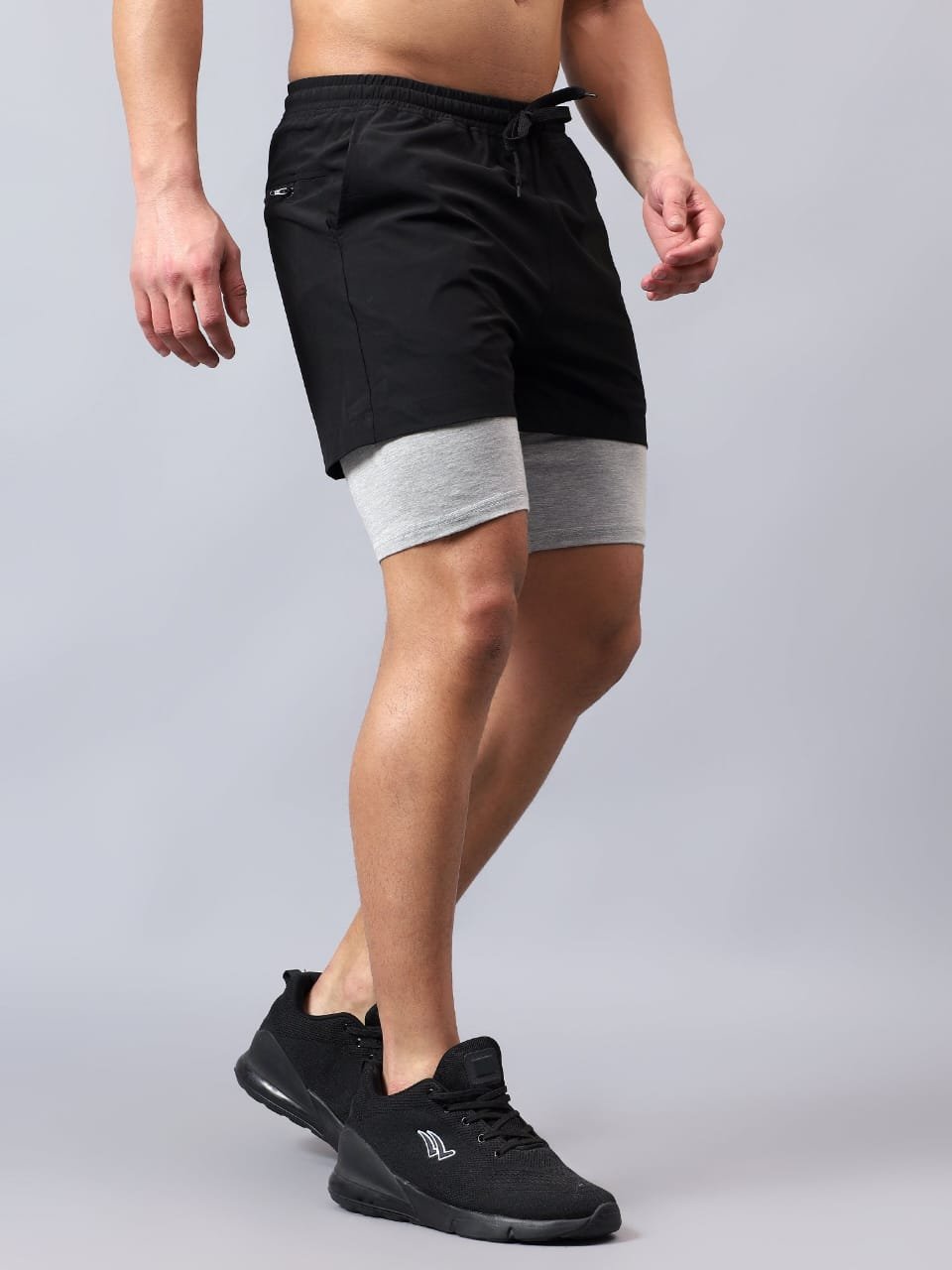 MALCO Hybrid 2-in-1 Performance Training Shorts - Image 2