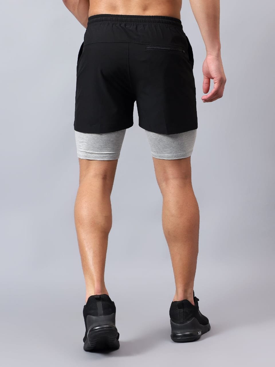 MALCO Hybrid 2-in-1 Performance Training Shorts - Image 3