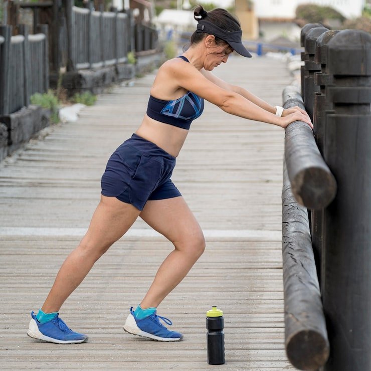 side-view-female-stretching_23-2148662102